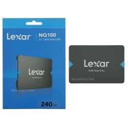 هارد SSD لپ تاپ 240 گیگابایت Lexar Sata 2.5Inch NQ100 گارانتی حامی