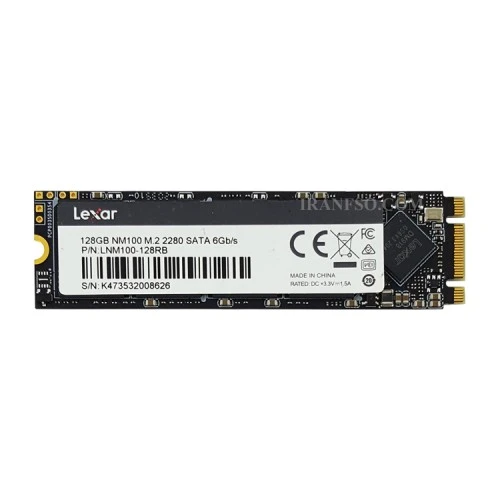هارد SSD لپ تاپ 128 گیگابایت Lexar M.2 NGFF 2280_NM100 سه ماه گارانتی