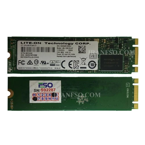 هارد SSD لپ تاپ 128 گیکابایت لایتون M2 NGFF 2280