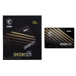 هارد SSD لپ تاپ 120 گیگابایت ام اس آی Sata 2.5Inch_Spatium S270 یکسال گارانتی افق