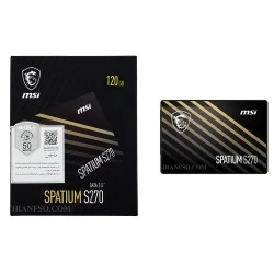 هارد SSD لپ تاپ 120 گیگابایت ام اس آی Sata 2.5Inch_Spatium S270 گارانتی ماتریس