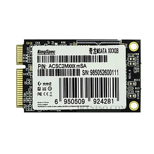 هارد SSD لپ تاپ 128 گیگابایت KingSpec Msata