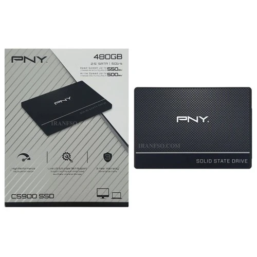 هارد SSD لپ تاپ 480 گیگابایت PNY Sata 2.5Inch CS900