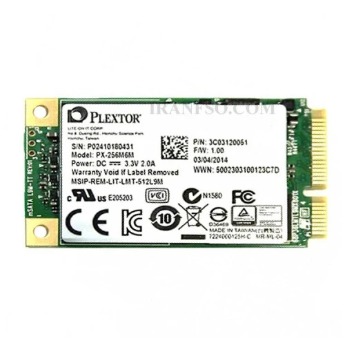هارد SSD لپ تاپ 256 گیگابایت Plextor Msata