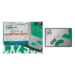 هارد SSD لپ تاپ 512 گیگابایت تیم گروپ Sata 2.5Inch CX2 گارانتی آواژنگ