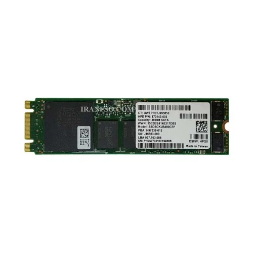 هارد SSD لپ تاپ 480 گیگابایت M.2 NGFF 2280 Intel