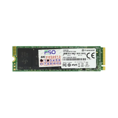 هارد SSD لپ تاپ 128 گیگابایت Trancend M.2-2280 NVME