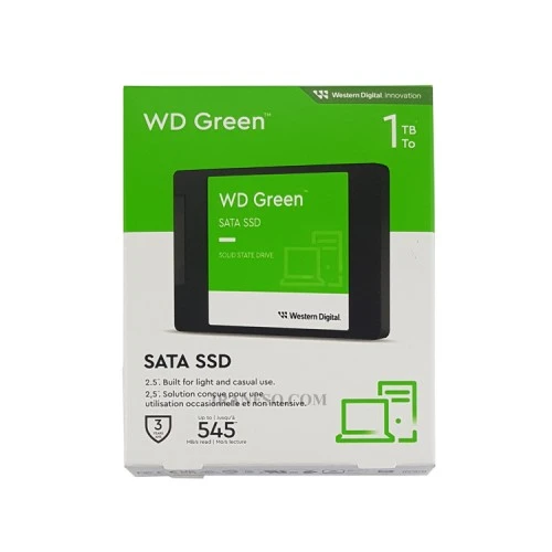 هارد SSD لپ تاپ 1 ترابایت وسترن WD Green Sata 2.5Inch گارانتی سازگار