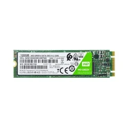 هارد SSD لپ تاپ وسترن 120 گیگابایت M.2 NGFF 2280-WD Green