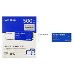 هارد SSD لپ تاپ 500 گیگابایت وسترن M.2 NVME 2280_WD Blue SN570 گارانتی سازگار