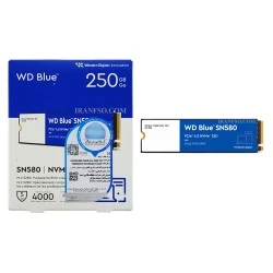 هارد SSD لپ تاپ 250 گیگابایت وسترن M.2 NVMe 2280_SN580 GEN4 گارانتی سازگار