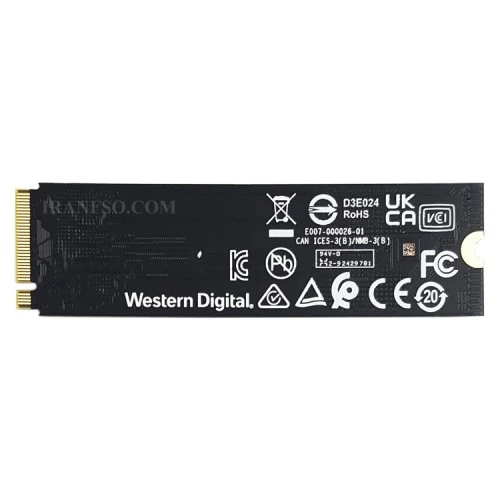 هارد SSD لپ تاپ 1 ترابایت وسترن Western Blue M.2 NVME 2280_SN580 گارانتی سازگار