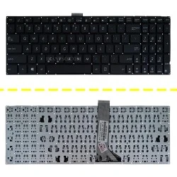 کیبرد لپ تاپ ایسوس X553-X555-P2540U مشکی-اینترکوچک بدون فریم