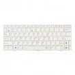 کیبرد لپ تاپ ایسوس Eee PC 1004-1005 سفید-با فریم فلت پهن