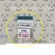 کیبرد لپ تاپ ایسوس Eee PC 1004-1005 سفید-با فریم فلت پهن