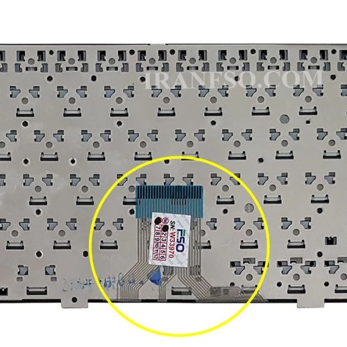 کیبرد لپ تاپ ایسوس Eee PC 1004-1005 مشکی-با فریم فلت پهن