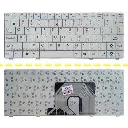 کیبرد لپ تاپ ایسوس Eee PC 900 سفید-اینترکوچک بدون فریم
