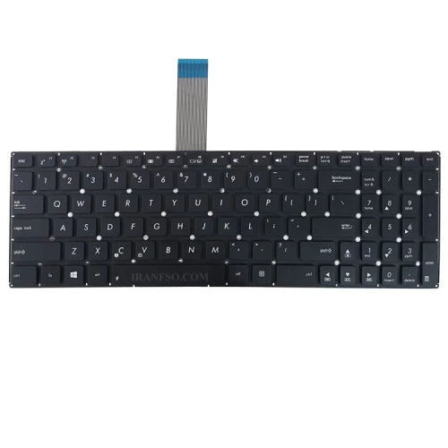 کیبرد لپ تاپ ایسوس X550-K550 مشکی-اینترکوچک فلت بلند