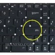 کیبرد لپ تاپ ایسوس X550-K550 مشکی-اینترکوچک فلت بلند