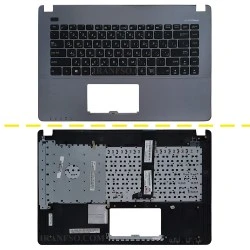 کیبرد لپ تاپ ایسوس X450-Refurbished مشکی با قاب C نوک مدادی