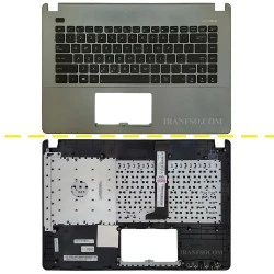 کیبرد لپ تاپ ایسوس X450 مشکی با قاب C نوک مدادی