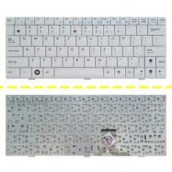 کیبرد لپ تاپ ایسوس Eee PC 1004-1005 سفید-بدون فریم فلت پهن