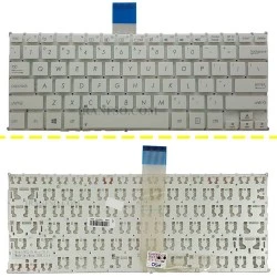 کیبرد لپ تاپ ایسوس X200MA-CA سفید-اینترکوچک بدون فریم