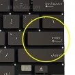 کیبرد لپ تاپ ایسوس ZenBook UX21A مشکی-اینترکوچک بدون فریم به همراه کلید پاور