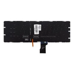 کیبرد لپ تاپ ایسوس ROG G502 مشکی-اینترکوچک-بابک لایت با فونت نارنجی
