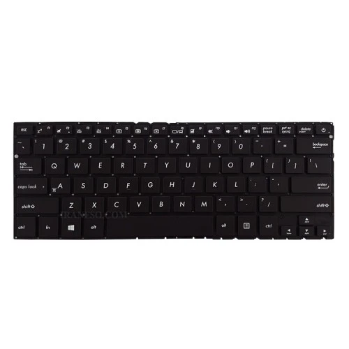 کیبرد لپ تاپ ایسوس ZenBook UX330 مشکی-اینترکوچک-بابک لایت-بدون فریم با کلید پاور