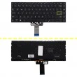 کیبرد لپ تاپ ایسوس VivoBook S433 مشکی-اینترکوچک-بابک لایت-بدون فریم با کلید پاور