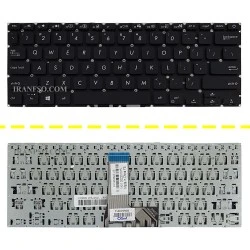 کیبرد لپ تاپ ایسوس VivoBook R423 مشکی-اینترکوچک-بدون فریم با کلید پاور