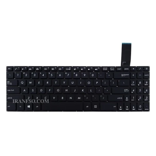 کیبرد لپ تاپ ایسوس FX570 مشکی-اینترکوچک-بدون فریم