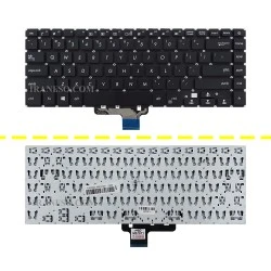 کیبرد لپ تاپ ایسوس K510 مشکی-اینترکوچک بدون فریم