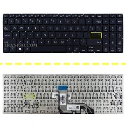 کیبرد لپ تاپ ایسوس K513-X513EA مشکی-اینترکوچک بدون فریم