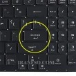 کیبرد لپ تاپ ایسوس ROG Strix G731 مشکی-اینترکوچک-بابک لایت-بدون فریم با کلید پاور