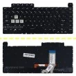 کیبرد لپ تاپ ایسوس ROG Strix G531G مشکی-اینترکوچک-بابک لایت-بدون فریم با کلید پاور