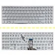 کیبرد لپ تاپ ایسوس VivoBook S15 K530 نقره ای-اینترکوچک بدون فریم به همراه کلید پاور