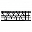 کیبرد لپ تاپ ایسوس ZenBook Flip Q534UX-Q503UA نقره ای-اینترکوچک-بابک لایت-بدون فریم با کلید پاور