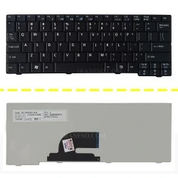 کیبرد لپ تاپ ایسر Aspire One ZG5 مشکی