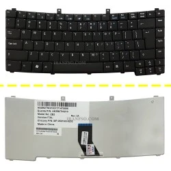 کیبرد لپ تاپ ایسر TravelMate TM2420-4000 مشکی