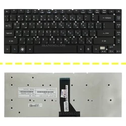 کیبرد لپ تاپ ایسر Aspire V3-471 مشکی-اینترکوچک بدون فریم