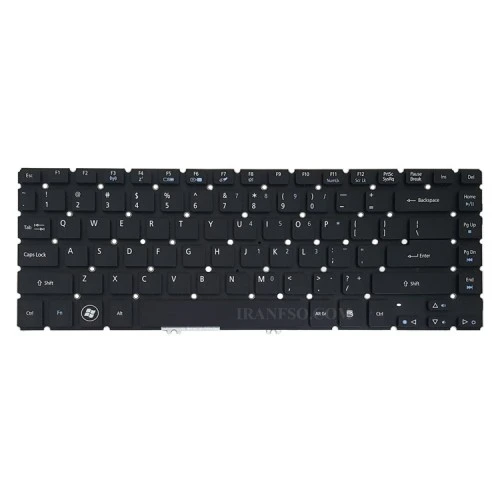 کیبرد لپ تاپ ایسر Aspire V5-471 مشکی-اینترکوچک بدون فریم