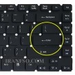 کیبرد لپ تاپ ایسر Aspire V5-471 مشکی-اینترکوچک بدون فریم