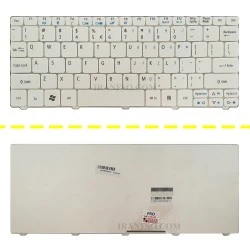کیبرد لپ تاپ ایسر Aspire One 532 سفید