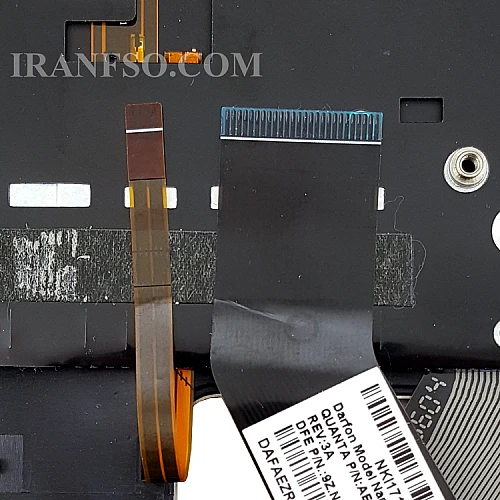 کیبرد لپ تاپ ایسر Aspire V5-573G مشکی با قاب C دست دوم