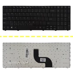 کیبرد لپ تاپ ایسر Aspire 5738-5742-5750_E1-571 مشکی-دکمه به هم چسبیده