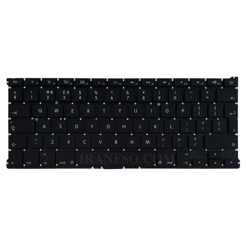 کیبرد لپ تاپ اپل A1369-A1466 مشکی-اینتربزرگ
