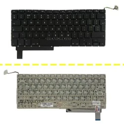 کیبرد لپ تاپ اپل MacBook Pro A1286_Mid 2009-2012 اینتربزرگ به همراه کلید پاور