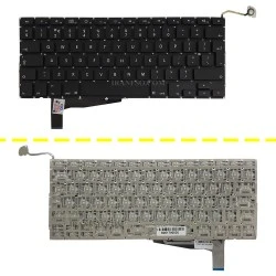 کیبرد لپ تاپ اپل MacBook Pro A1286_LAT 2008 مشکی-اینتربزرگ به همراه کلید پاور